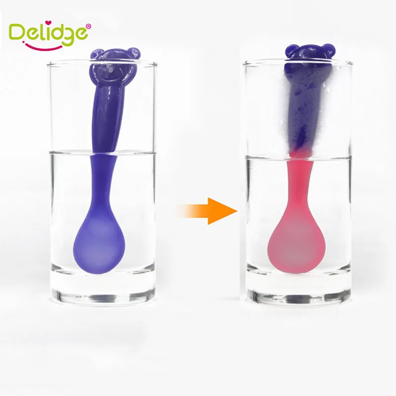 1PC Plastic Baby Temperature Sensing Spoon Infant Safety Tableware Over 45 Celsius Auto-Changed Color Baby Feeding Spoon
1PC Plastic Baby Temperature Sensing Spoon Infant Safety Tableware Over 45 Celsius Auto-Changed Color Baby Feeding Spoon