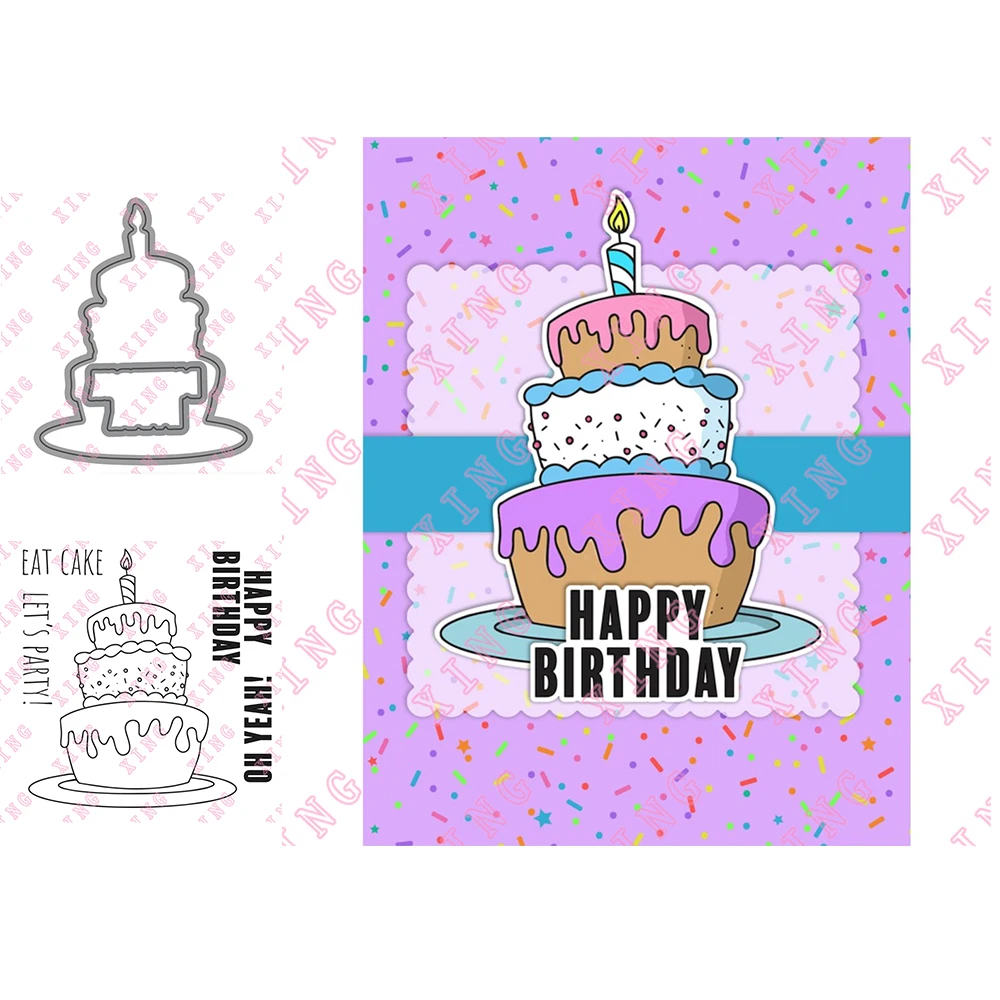 2022 Eat Cake Metal Cutting Dies Clear Silicone Stamps Scrapbook Decoration Embossing Template Diy Gift Card Handmade Craft Mold
2022 Eat Cake Metal Cutting Dies Clear Silicone Stamps Scrapbook Decoration Embossing Template Diy Gift Card Handmade Craft Mold