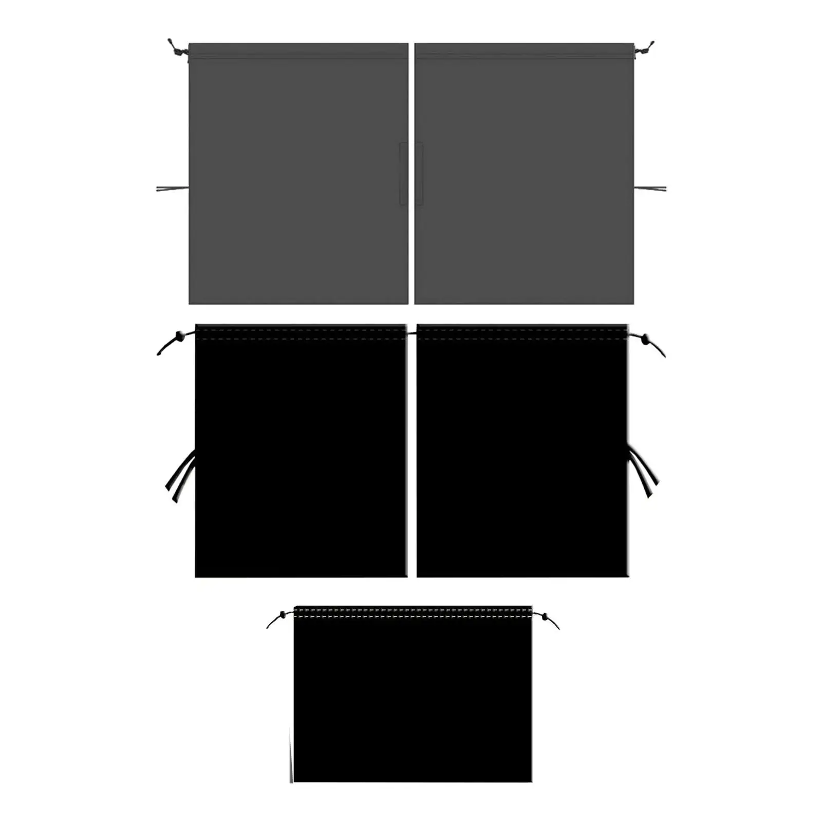 Универсальные автомобильные шторы для конфиденциальности, съемные, простая установка, портативный Блэкаут 
Универсальные автомобильные шторы для конфиденциальности, съемные, простая установка, портативный Блэкаут