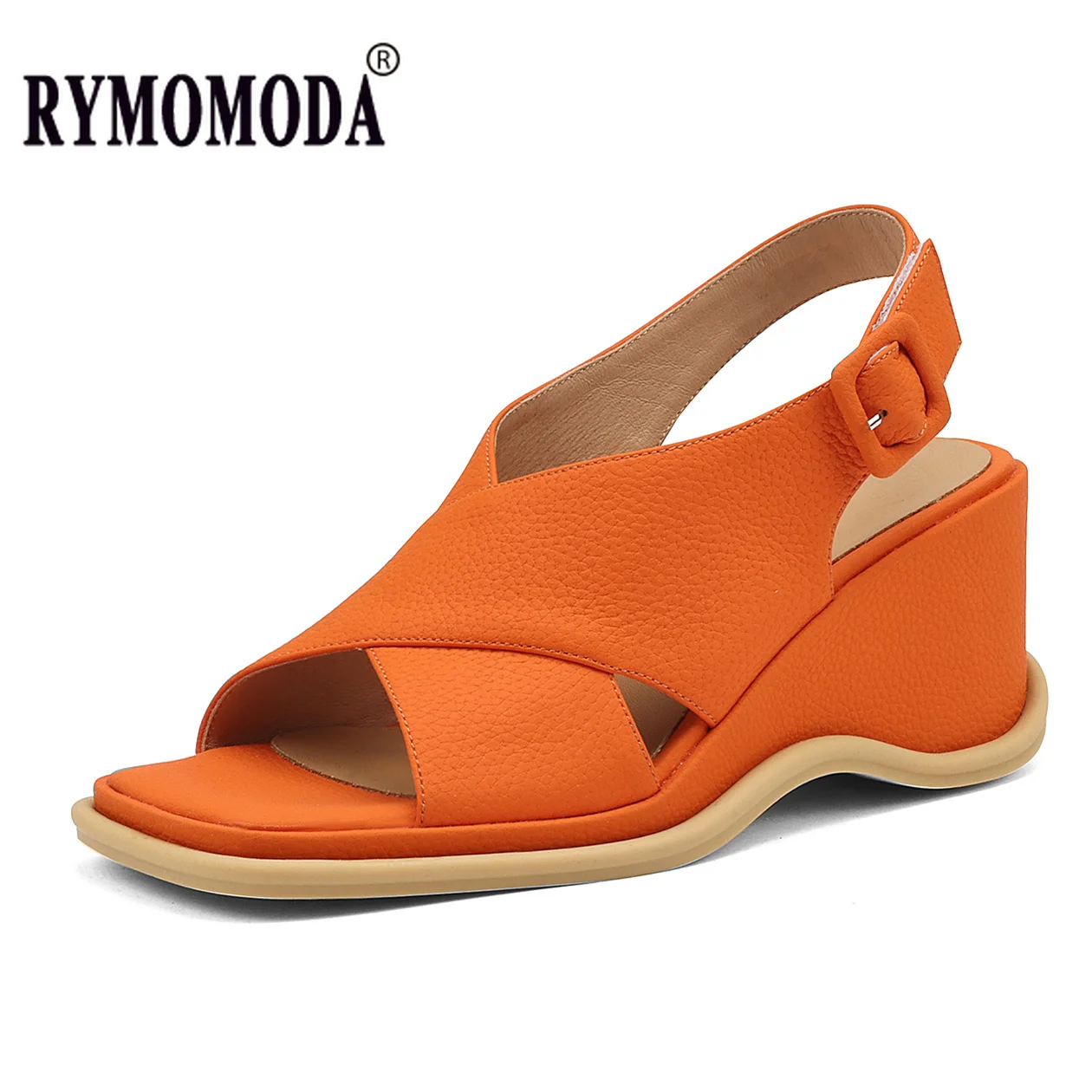 Wedge Sandals Women 2022 Summer Split Cow Genuine Leather Slingback Elegant Open Toe Buckle Wedding Party Woman Shoe Big Size 42
Wedge Sandals Women 2022 Summer Split Cow Genuine Leather Slingback Elegant Open Toe Buckle Wedding Party Woman Shoe Big Size 42