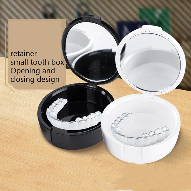 Tooth Storage Box With Mirror Oval Denture Storage Orthodontic Retainer Box Portable Molar Braces Box Tooth Box Braces Storage
Tooth Storage Box With Mirror Oval Denture Storage Orthodontic Retainer Box Portable Molar Braces Box Tooth Box Braces Storage