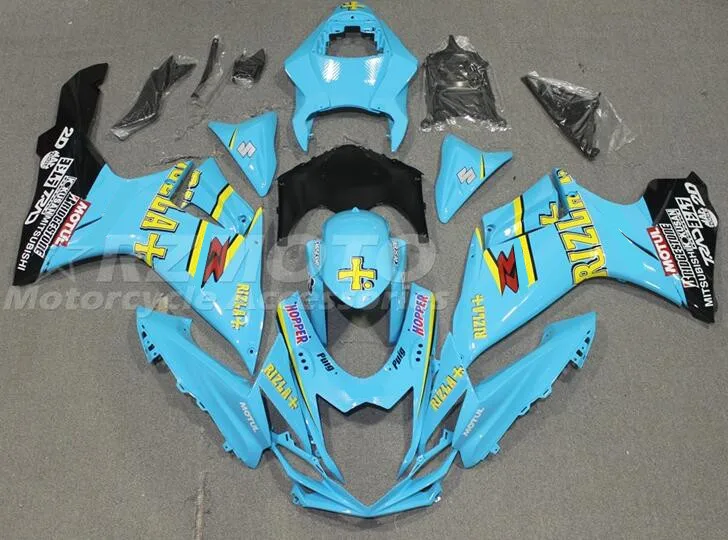 New ABS JP Fairings Kit Fit For Suzuki GSX-R 600 750 K11 L1 L2 2011 2012 2013 2014 2015 2016 2017 2018 Bodywork Set Blue
New ABS JP Fairings Kit Fit For Suzuki GSX-R 600 750 K11 L1 L2 2011 2012 2013 2014 2015 2016 2017 2018 Bodywork Set Blue