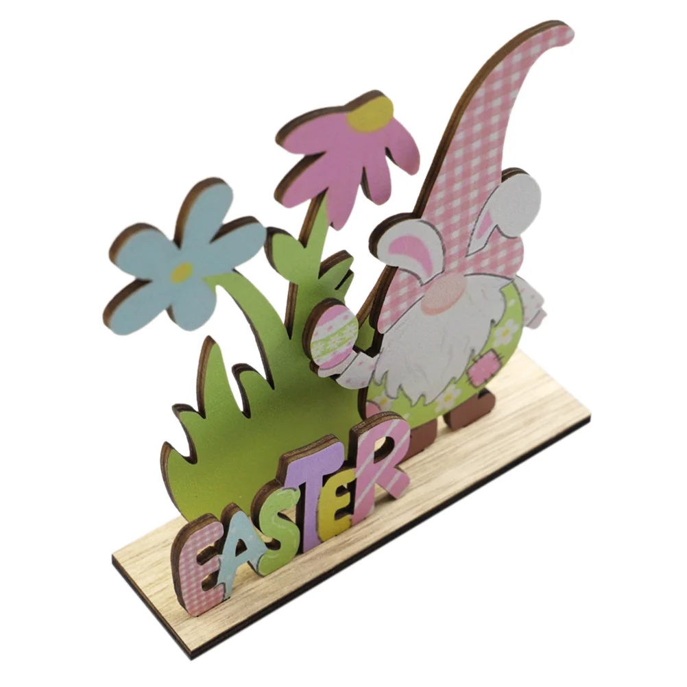 Creative Wooden Easter Decor Easter Wood Printed Adorn Festival Ornament 
Creative Wooden Easter Decor Easter Wood Printed Adorn Festival Ornament
