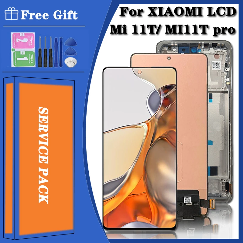 AAA+ High Quality For Xiaomi 11T 21081111RG LCD Display Screen Touch Panel Digitizer For Xiaomi 11T Pro 2107113SG LCD Frame
AAA+ High Quality For Xiaomi 11T 21081111RG LCD Display Screen Touch Panel Digitizer For Xiaomi 11T Pro 2107113SG LCD Frame