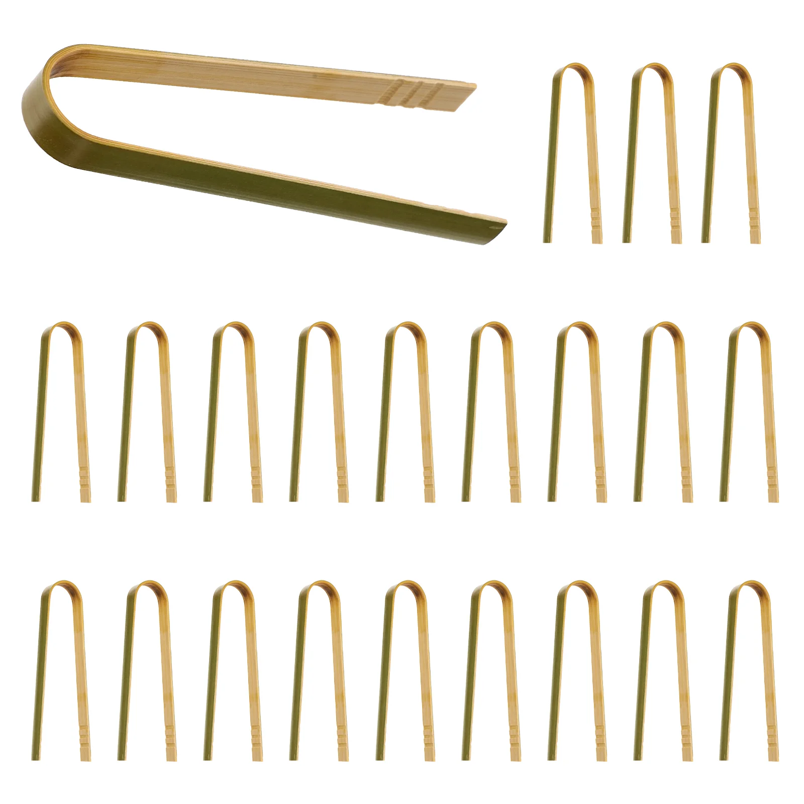 

25 Pcs Toy Clip Small Tweezers for Fine Motor Tongs Barbecue Tools Skills Toys Kids Bamboo Bulk Toddler