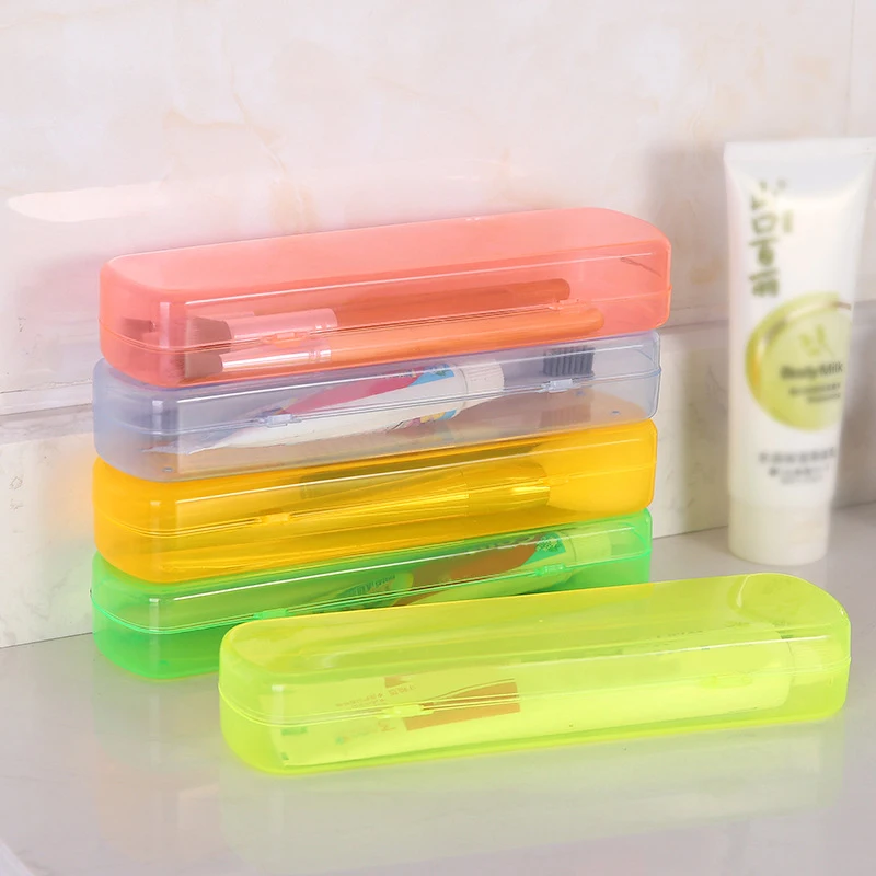 Portable Toothbrush Case Outdoor Travel Toothpaste Storage Box Candy Color Toothbrush Organizer Bathroom Accessories
Portable Toothbrush Case Outdoor Travel Toothpaste Storage Box Candy Color Toothbrush Organizer Bathroom Accessories