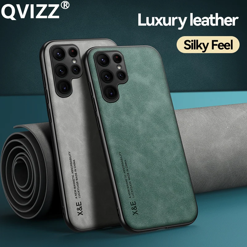 Luxury Leather Case for Samsung S22 Ultra Plus Car Magnetic Silicone Phone Cover for Galaxy S21 S20 Ultra Plus FE S10 S9 S8 Plus
Luxury Leather Case for Samsung S22 Ultra Plus Car Magnetic Silicone Phone Cover for Galaxy S21 S20 Ultra Plus FE S10 S9 S8 Plus
