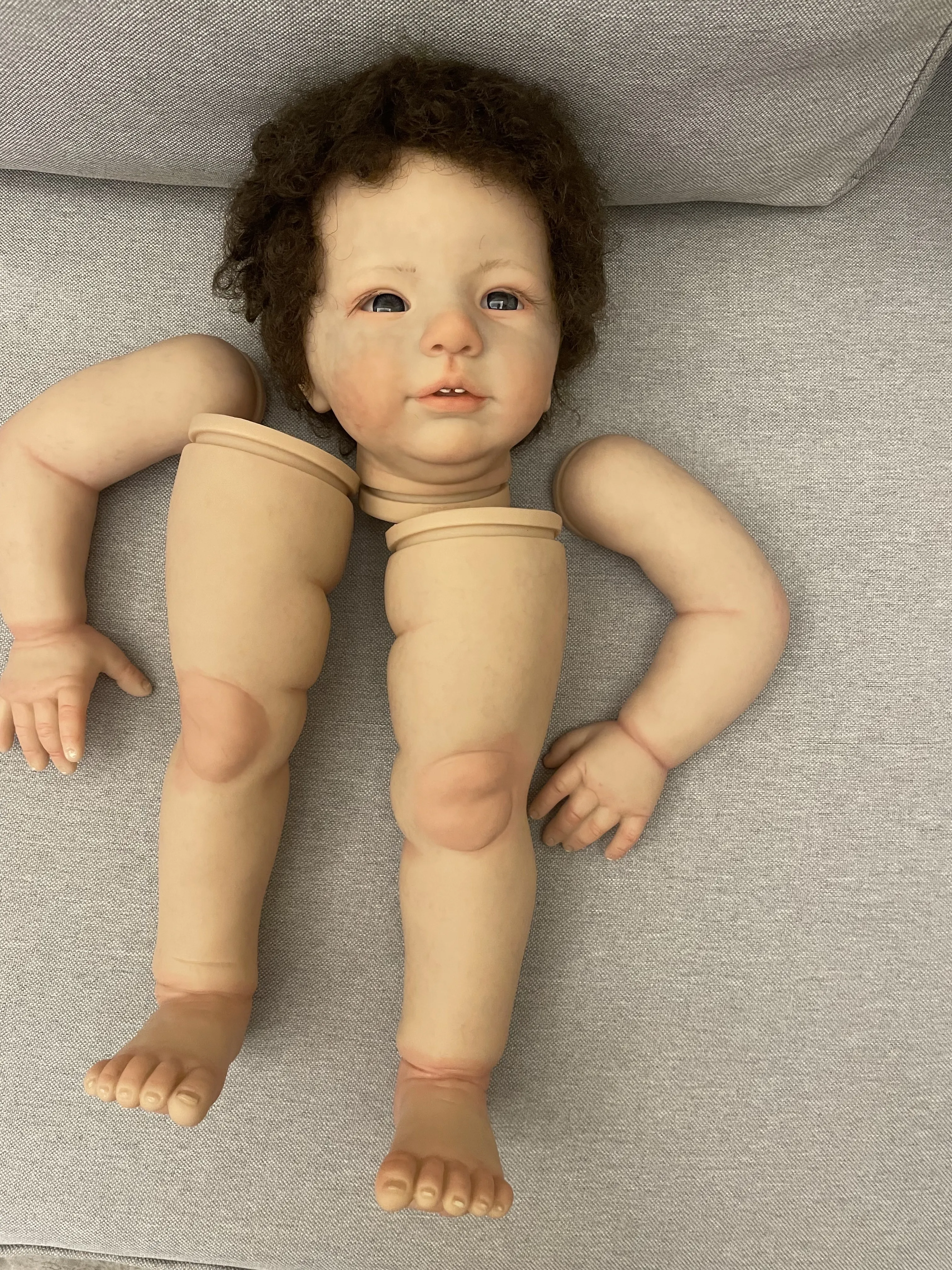 30inch Artist Team Painted Already Painted Kit Reborn Baby Vito With Hand-Rooted Hair Unassembled Kit Toys For Children
30inch Artist Team Painted Already Painted Kit Reborn Baby Vito With Hand-Rooted Hair Unassembled Kit Toys For Children