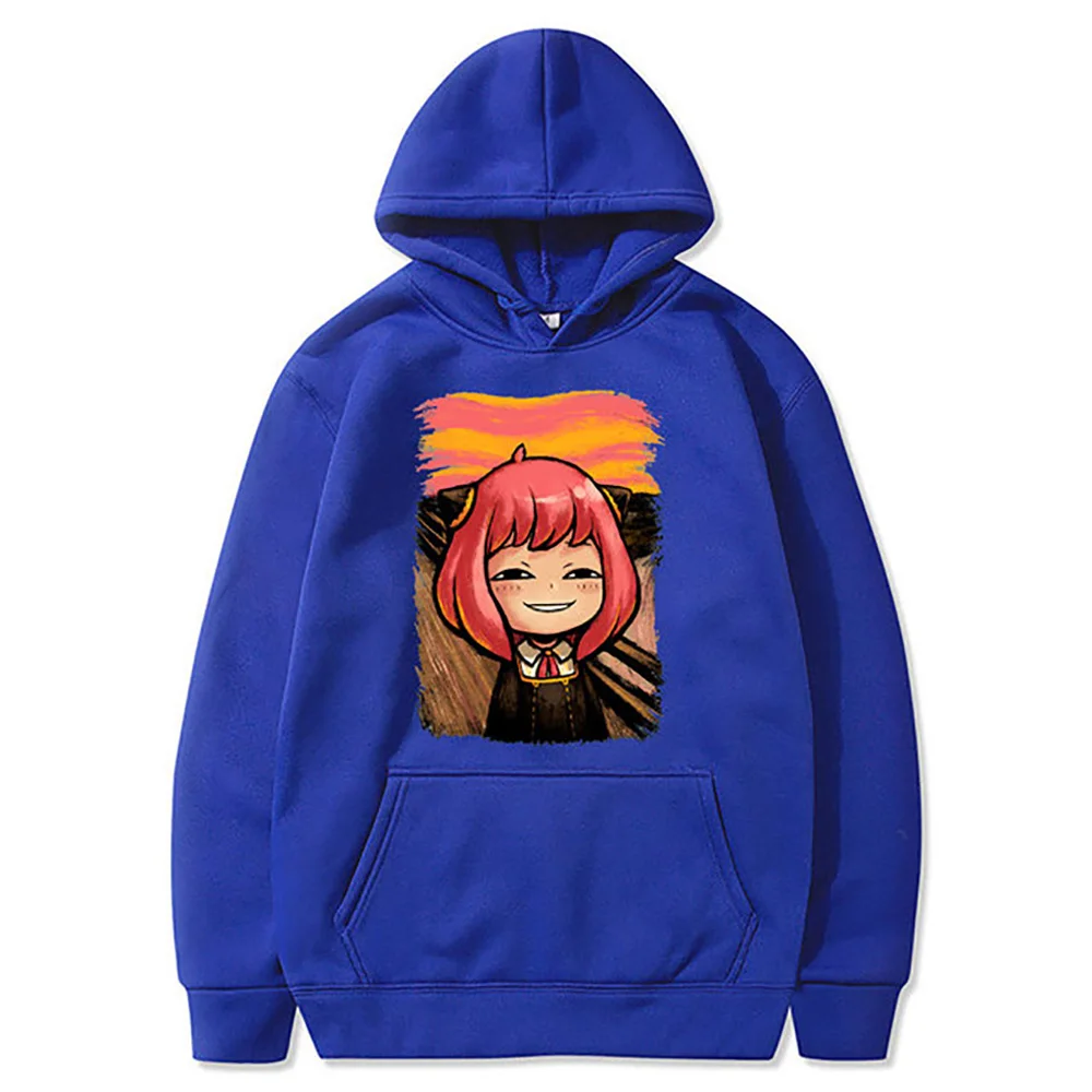 Spy X Family Hoody Harajuku Retro Manga Graphic Unisex Pullover Autumn Winter Long Sleeve Anya Forger Print Woman/Man Sweatshirt
Spy X Family Hoody Harajuku Retro Manga Graphic Unisex Pullover Autumn Winter Long Sleeve Anya Forger Print Woman/Man Sweatshirt