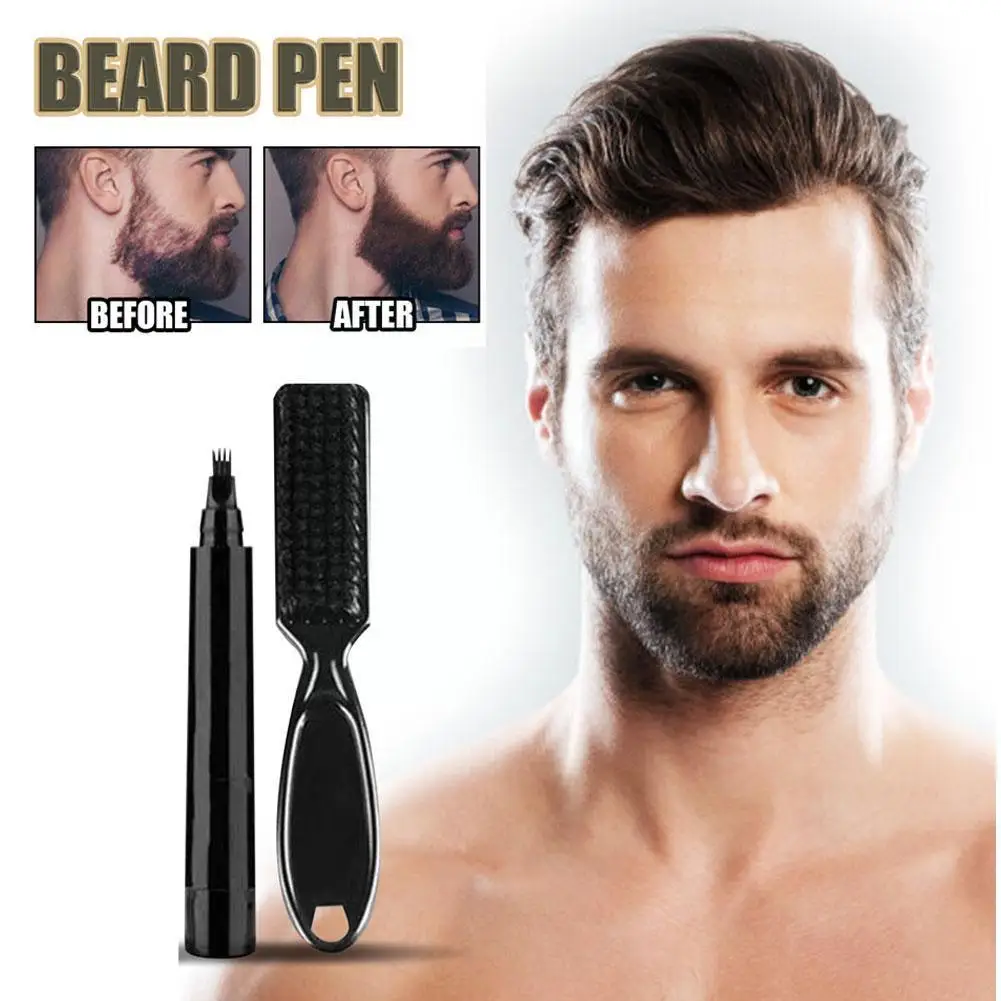 Beard Pen Barber Pencil And Brush Beard Enhancer Lasting Filler Waterproof Men Coloring Repair Beard Tools Cosmetics P5n6
Beard Pen Barber Pencil And Brush Beard Enhancer Lasting Filler Waterproof Men Coloring Repair Beard Tools Cosmetics P5n6