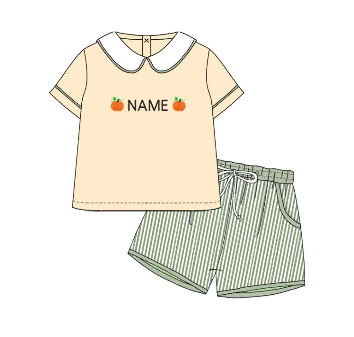 Halloween Pumpkins Custom Name Boy Sets Flower Print Two Pieces Children Clothing Cute Customization Stray Kids Kint Cotton
Halloween Pumpkins Custom Name Boy Sets Flower Print Two Pieces Children Clothing Cute Customization Stray Kids Kint Cotton