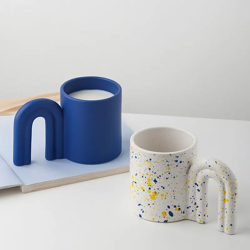 Nordic Door Handle Shaped Ceramics Cup Mug Handmade Drink wareCoffee Cup Home Decor Tea Dessert Mug Water Mug Korean Novelty Mug
Nordic Door Handle Shaped Ceramics Cup Mug Handmade Drink wareCoffee Cup Home Decor Tea Dessert Mug Water Mug Korean Novelty Mug