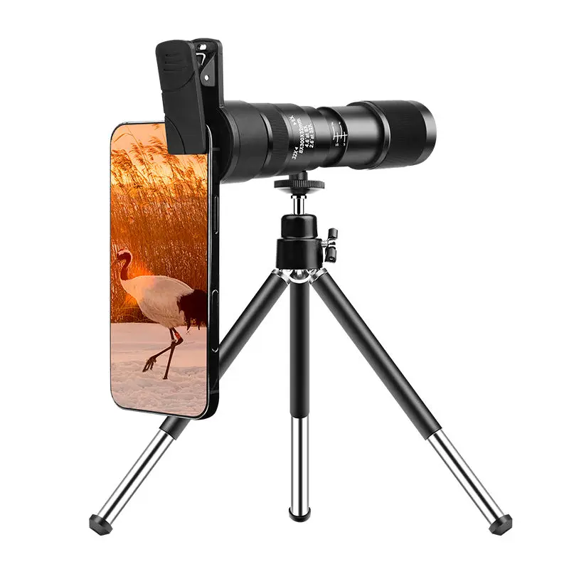 Телеобъектив с оптическим зумом 10X-30X, универсальная внешняя фотокамера, объектив для просмотра путешествий, просмотра игр, концертов, туров
Телеобъектив с оптическим зумом 10X-30X, универсальная внешняя фотокамера, объектив для просмотра путешествий, просмотра игр, концертов, туров