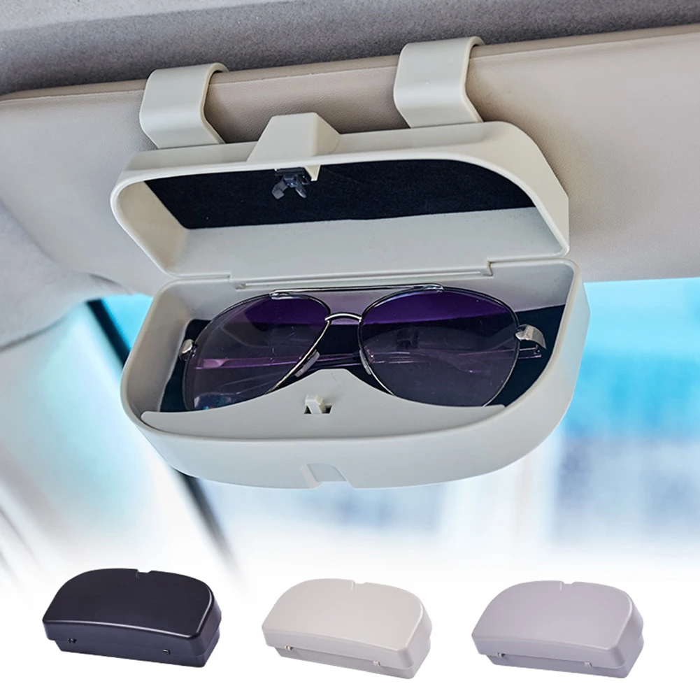 Universal Car Visor Glasses Holder Hook-On Sunglasses Holder for Sun Visor Sunshade Organizer Car Glasses Holder Storage Box
Universal Car Visor Glasses Holder Hook-On Sunglasses Holder for Sun Visor Sunshade Organizer Car Glasses Holder Storage Box