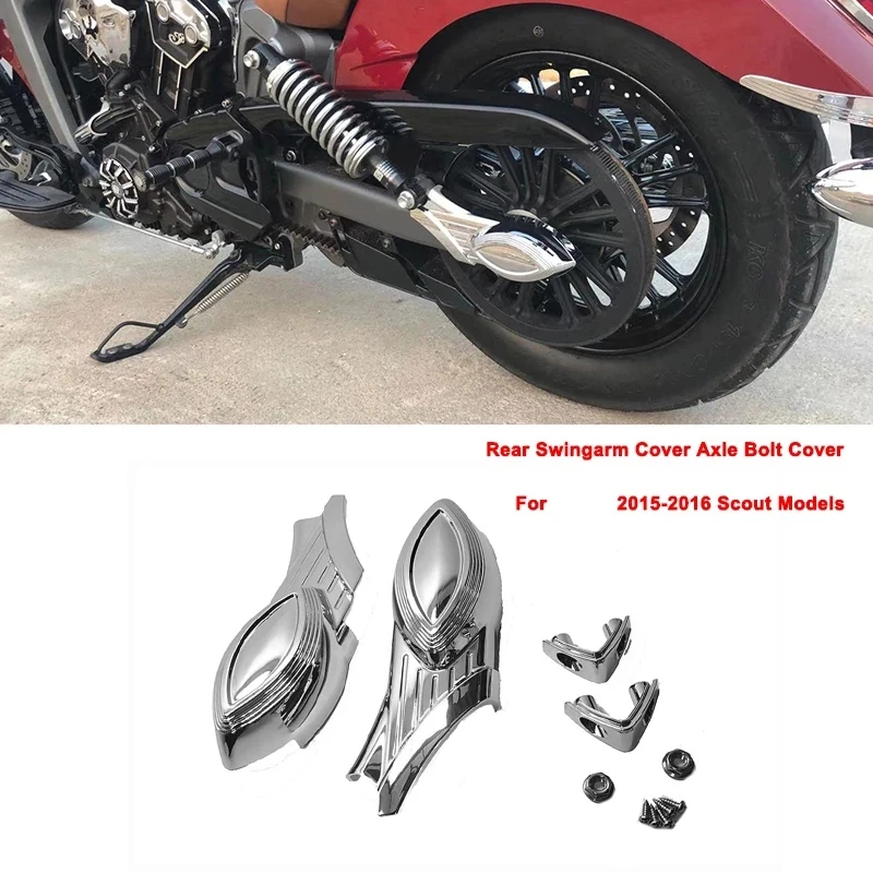 for Indian Scout Models 2015 2016 Motorcycle Chrome Rear Swingarm Cover Axle Bolt Cover Accessories Decorate
for Indian Scout Models 2015 2016 Motorcycle Chrome Rear Swingarm Cover Axle Bolt Cover Accessories Decorate