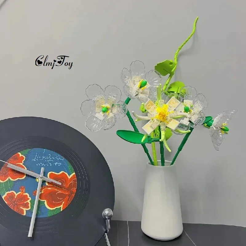 ClmjToy Mountain Lotus Epiphyllum Vine Building Blocks Assembled Building Block Toys DIY Simulation Flower For Girlfriend Gift
ClmjToy Mountain Lotus Epiphyllum Vine Building Blocks Assembled Building Block Toys DIY Simulation Flower For Girlfriend Gift