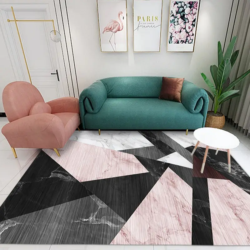 Simple Geometry Felt Carpet Minimal Style Home Decorative Mat Living Room Balcony Non Slip Floor Tapis De Chambre
Simple Geometry Felt Carpet Minimal Style Home Decorative Mat Living Room Balcony Non Slip Floor Tapis De Chambre