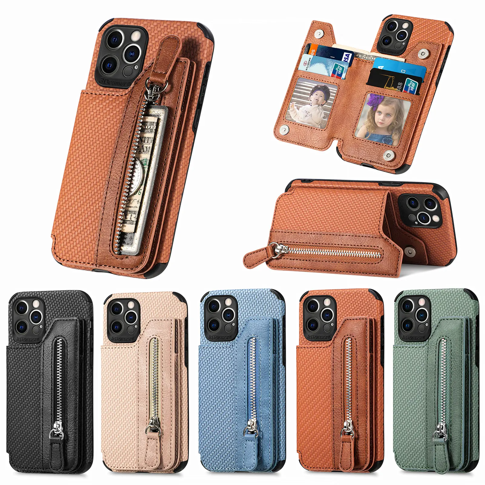 Чехол-бампер из ТПУ с текстурой волокна для iPhone 13 12 Mini 11 Pro XS Max XR X 8 7 Plus SE 2022 2020, чехол-кошелек из искусственной кожи с держателем для карт
Чехол-бампер из ТПУ с текстурой волокна для iPhone 13 12 Mini 11 Pro XS Max XR X 8 7 Plus SE 2022 2020, чехол-кошелек из искусственной кожи с держателем для карт