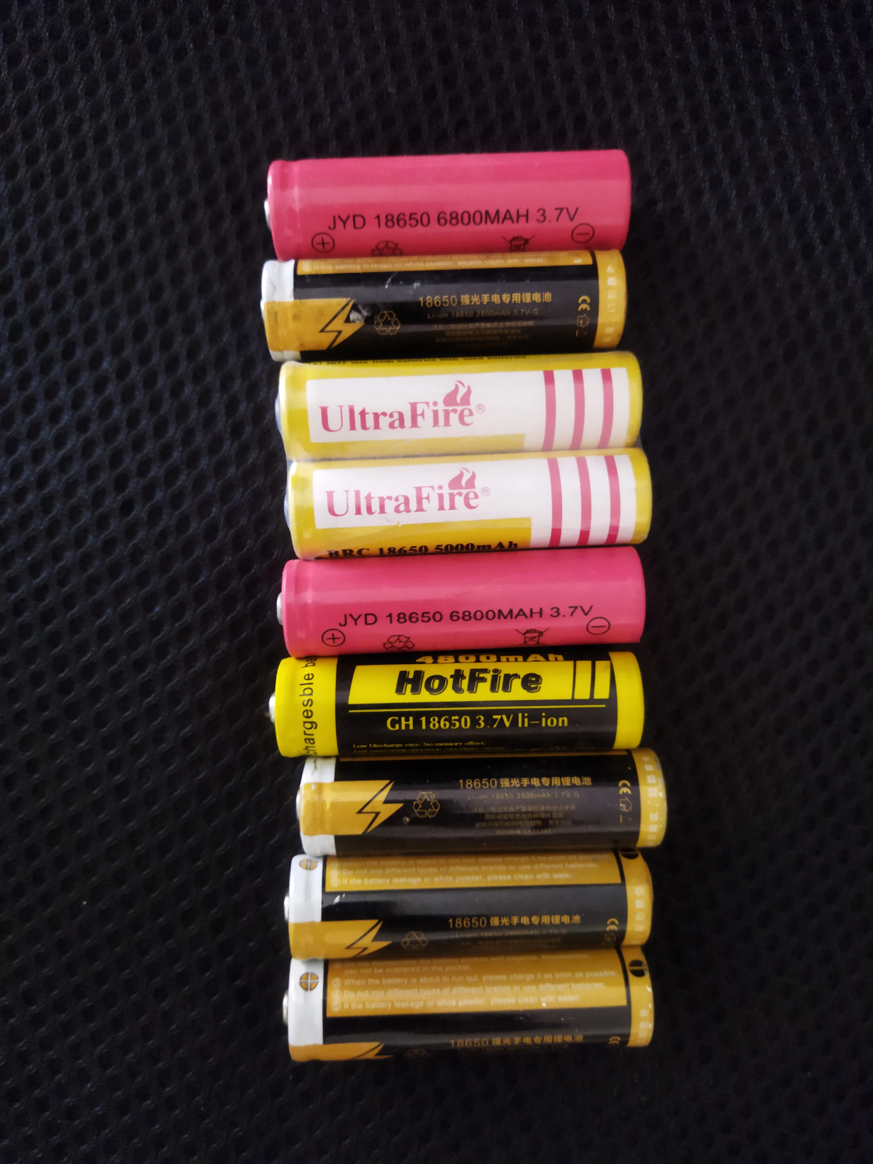 Instrument Parts & Accessories 18650 3.7v rechargeable battery 4800-6800mah random mixed color for flashlight instrument meter
Instrument Parts & Accessories 18650 3.7v rechargeable battery 4800-6800mah random mixed color for flashlight instrument meter