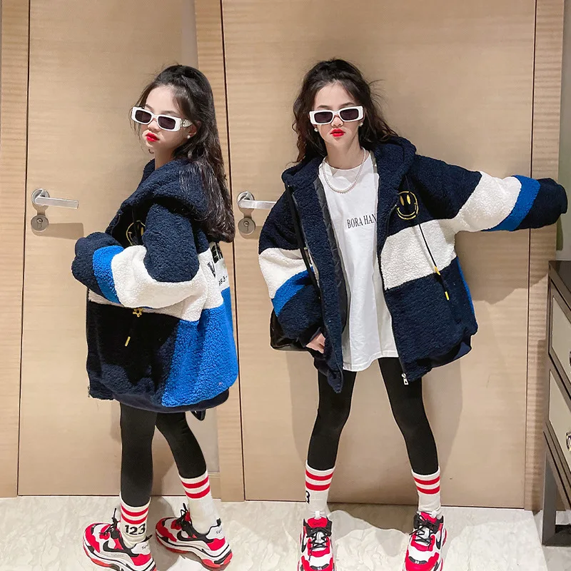 Girls' Jacket 2022 Winter New Colorful Cute Warm Children's Cotton Clothes Korean Fashion Hooded Girls' Tops Children's Clothing
Girls' Jacket 2022 Winter New Colorful Cute Warm Children's Cotton Clothes Korean Fashion Hooded Girls' Tops Children's Clothing