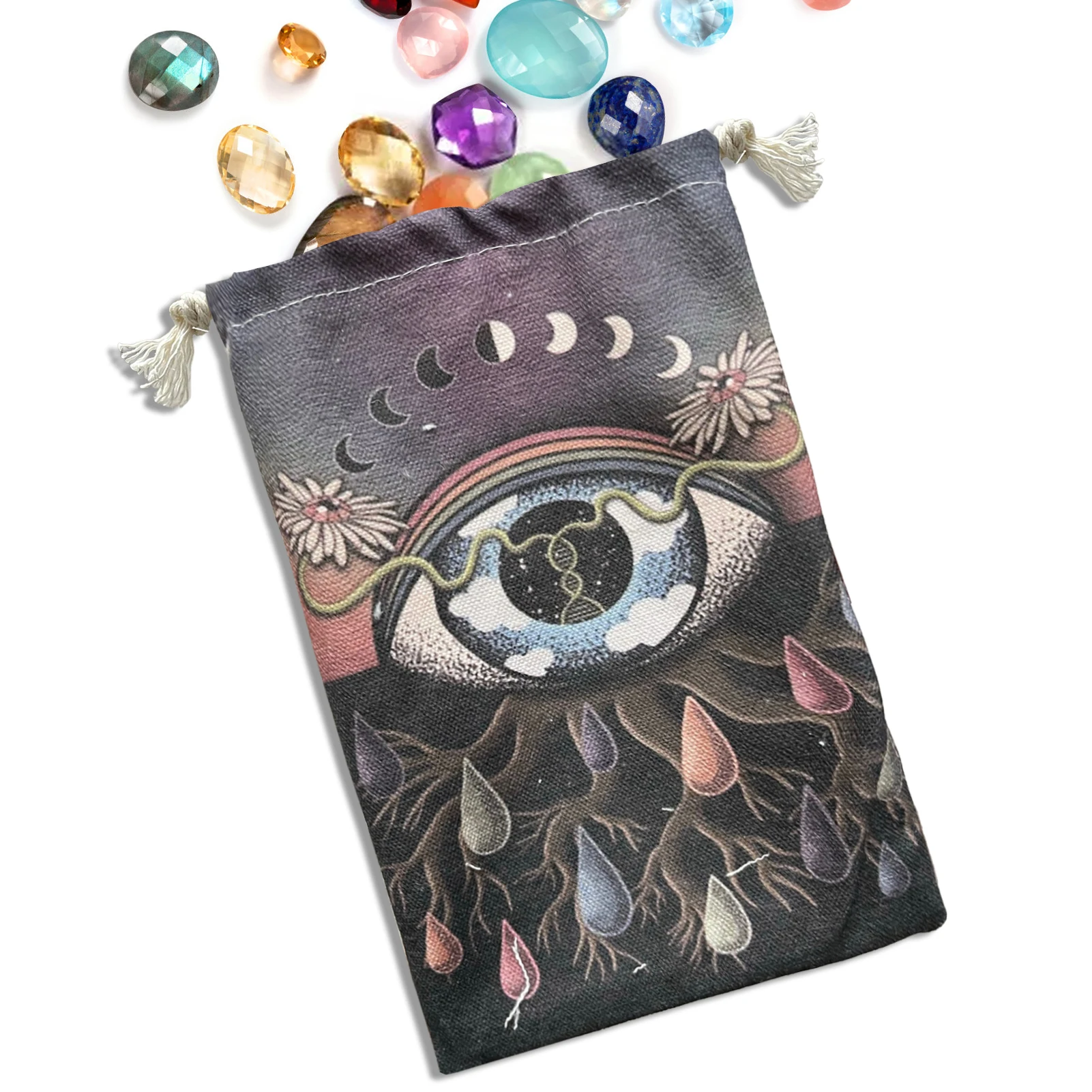 Tarot Bags And Pouches Eye Of The Moon Party Favor Bags 14x22cm/5.51x8.66inch Drawstring Velvet Bags For Jewelry Tarot Cards
Tarot Bags And Pouches Eye Of The Moon Party Favor Bags 14x22cm/5.51x8.66inch Drawstring Velvet Bags For Jewelry Tarot Cards