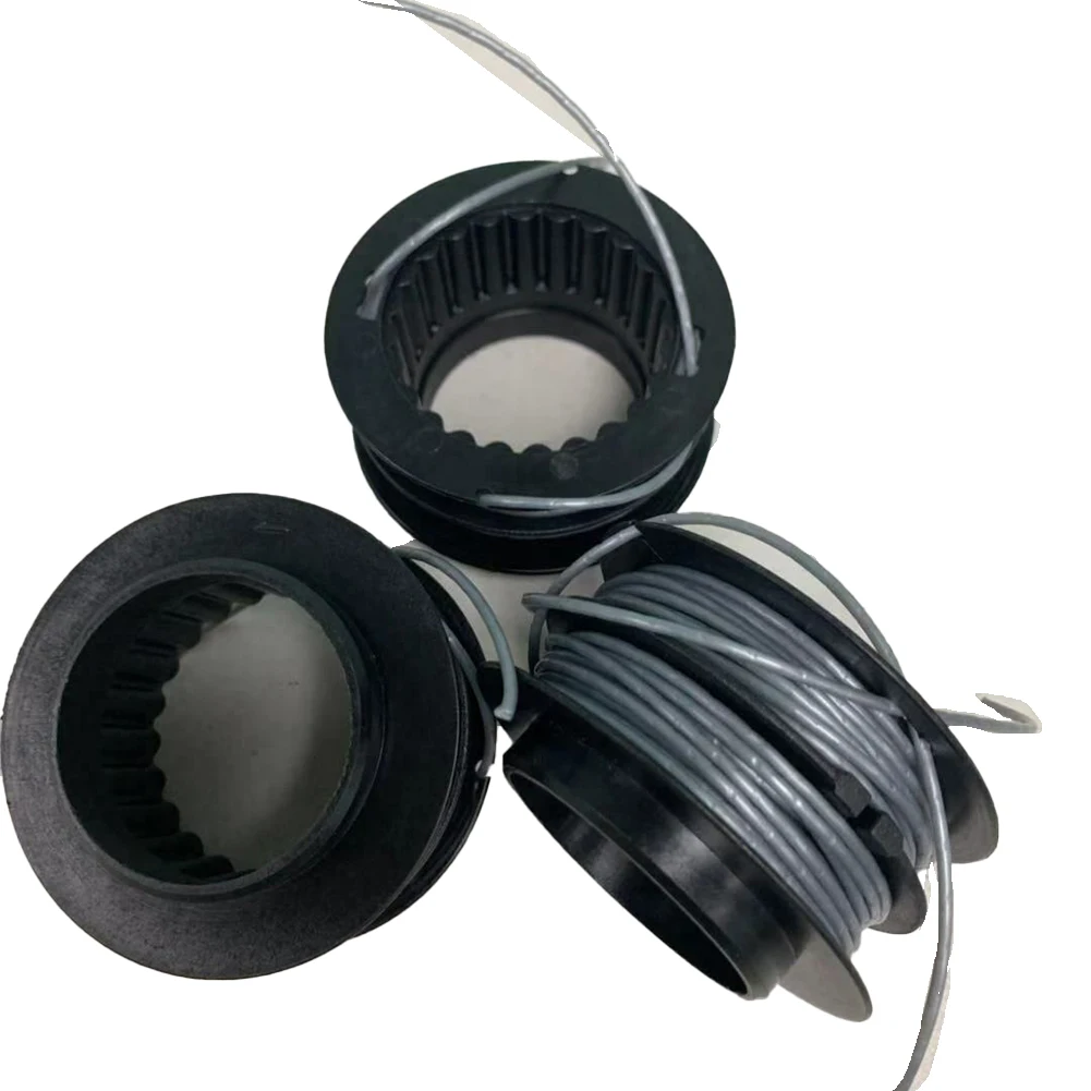 3 Pack 16-ft 0.08-in Spooled Trimmer Line Replacement Spool 40V String Trimmer Parts Garden Tool Accessories
3 Pack 16-ft 0.08-in Spooled Trimmer Line Replacement Spool 40V String Trimmer Parts Garden Tool Accessories