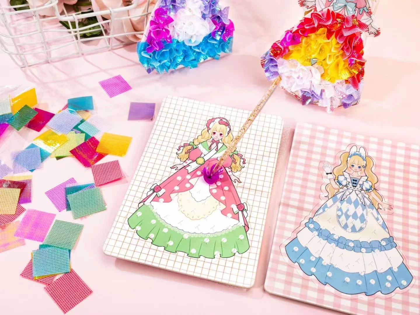 Children's Gift Handmade Diy Hand-painted Stamp Music Girl Toy Princess Dress-up Paste Paper Calligraphy and Painting Book Girl
Children's Gift Handmade Diy Hand-painted Stamp Music Girl Toy Princess Dress-up Paste Paper Calligraphy and Painting Book Girl