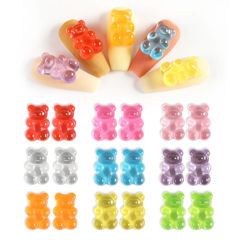 18 Pcs/Set Cute Tiny Bear 3D Nail Art Accessories DIY Manicure Pendant Jewelry Nail Supplies For Professional Decoracion Uñas 3D
18 Pcs/Set Cute Tiny Bear 3D Nail Art Accessories DIY Manicure Pendant Jewelry Nail Supplies For Professional Decoracion Uñas 3D