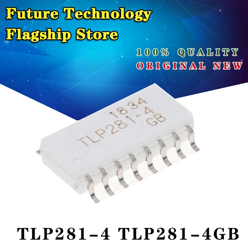 

10pcs/lot TLP281-4 GB TLP281-4GB SOP-16 In Stock