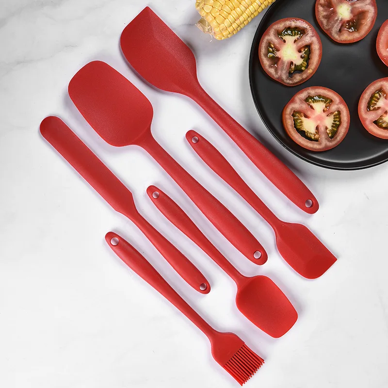 Simple Modern Baking Tool Spatula Oil Brush Set Silicone Kitchenware 6-piece Cream Scraper Set of Six Baking Tools for Cakes
Simple Modern Baking Tool Spatula Oil Brush Set Silicone Kitchenware 6-piece Cream Scraper Set of Six Baking Tools for Cakes