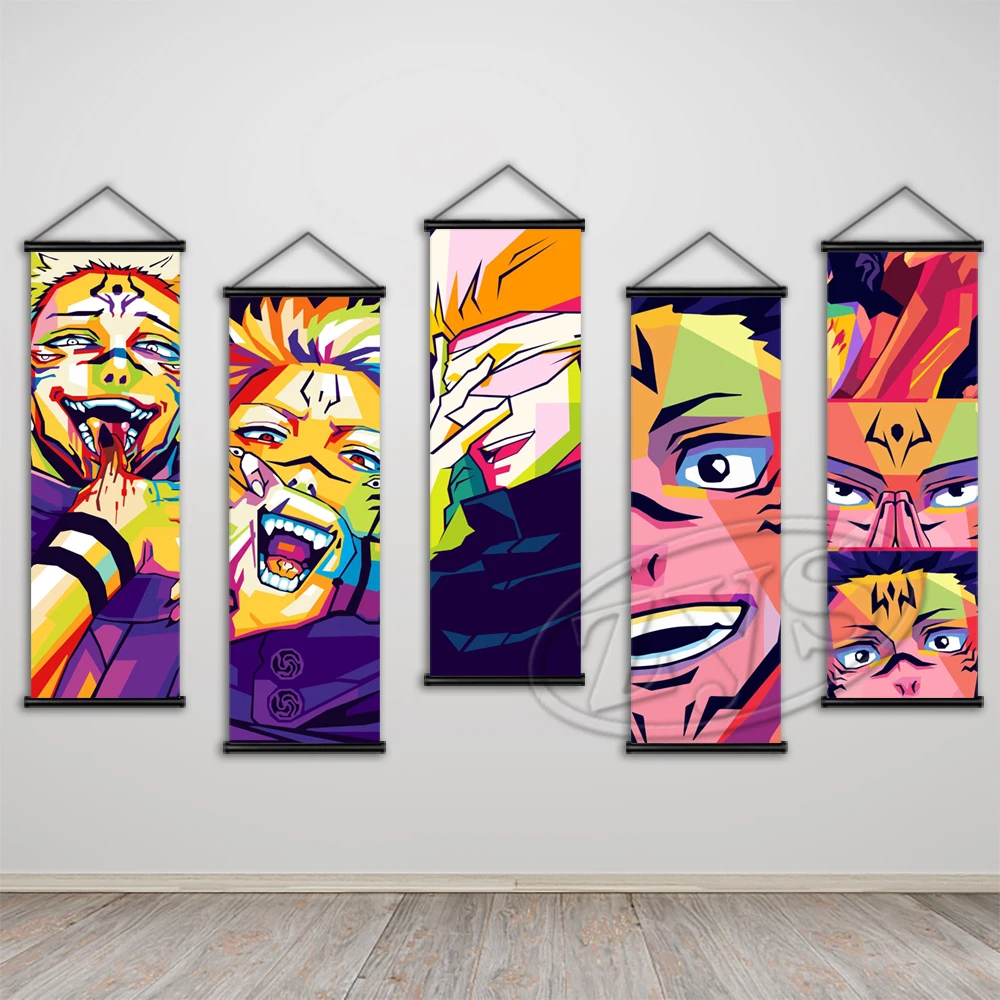 Wall Art Jujutsu Kaisen Painting Canvas Ryomen Sukuna Modular Pictures Japan Anime Print Posters Home Decoration For Living Room
Wall Art Jujutsu Kaisen Painting Canvas Ryomen Sukuna Modular Pictures Japan Anime Print Posters Home Decoration For Living Room