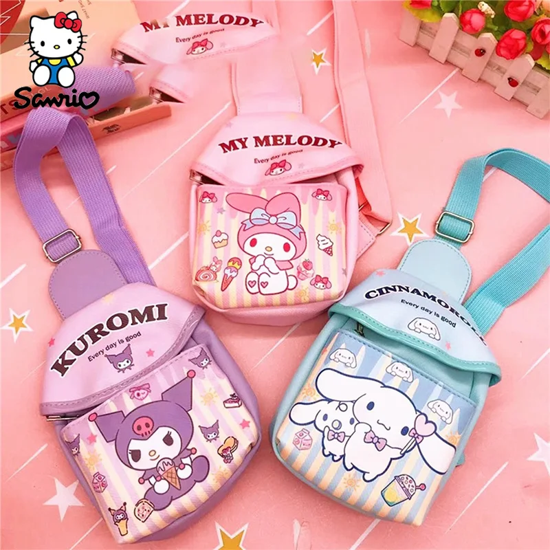 Kawaii Sanrio Bag PU Cinnamoroll Kuromi Children's Chest Bag My Melody Messenger Bag Hello Kitty Carrier Y2k Bag Birthday Gifts
Kawaii Sanrio Bag PU Cinnamoroll Kuromi Children's Chest Bag My Melody Messenger Bag Hello Kitty Carrier Y2k Bag Birthday Gifts