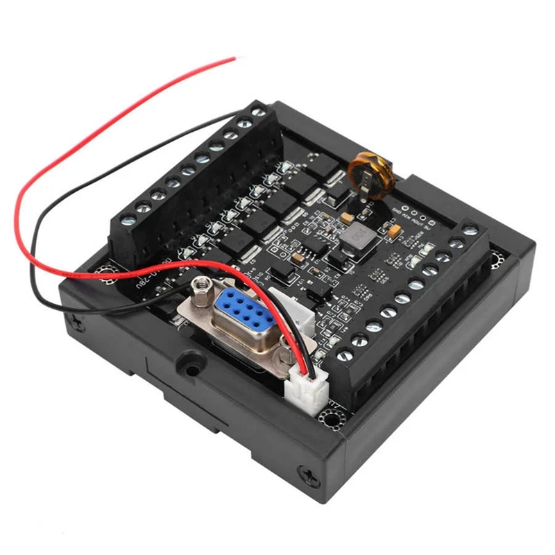 Programmable Controller FX1N-20MT PLC Module Regulator Industrial Control Board DC24V Programmable Logic Controller
Programmable Controller FX1N-20MT PLC Module Regulator Industrial Control Board DC24V Programmable Logic Controller
