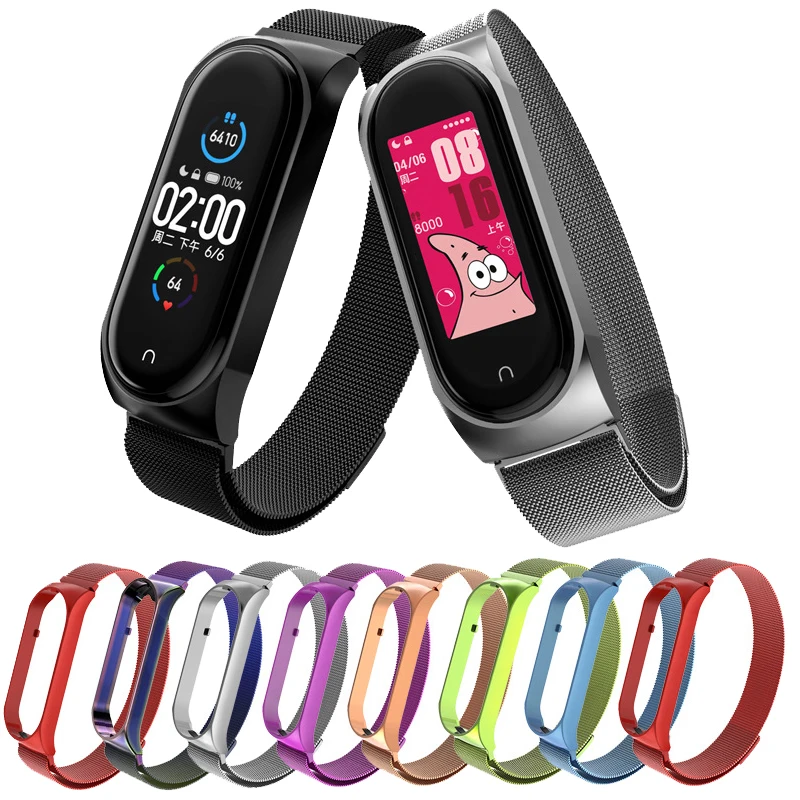 Металлический ремешок для Xiaomi Mi band 7 6 5 4 3, сменный магнитный браслет из нержавеющей стали
Металлический ремешок для Xiaomi Mi band 7 6 5 4 3, сменный магнитный браслет из нержавеющей стали