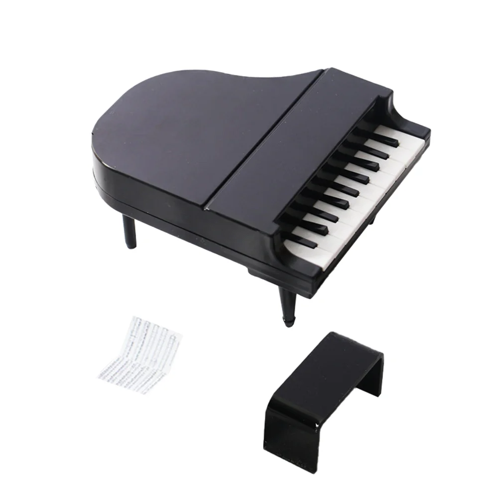 Piano Mini Miniature Model Toy Furniture House Ornament Instrument Set Micro Decoration Statue Decor Grand Stool Landscape 
Piano Mini Miniature Model Toy Furniture House Ornament Instrument Set Micro Decoration Statue Decor Grand Stool Landscape
