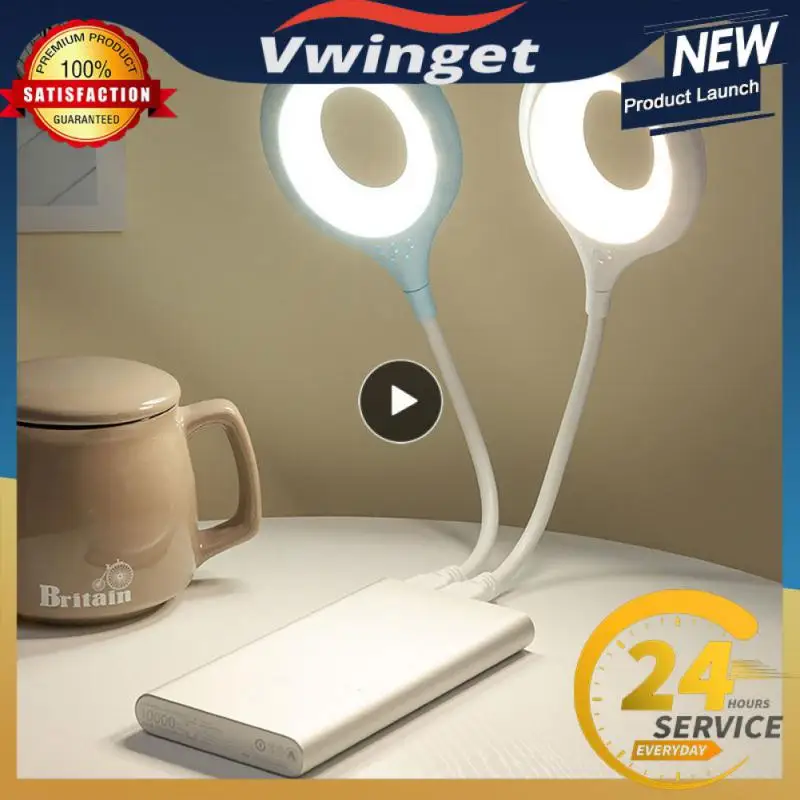 1~10PCS Direct Plug Lamp Dormitory Bedside Reading Light Mini Flexible Table Lamp USB Desk Lamps Portable Night Light Available
1~10PCS Direct Plug Lamp Dormitory Bedside Reading Light Mini Flexible Table Lamp USB Desk Lamps Portable Night Light Available