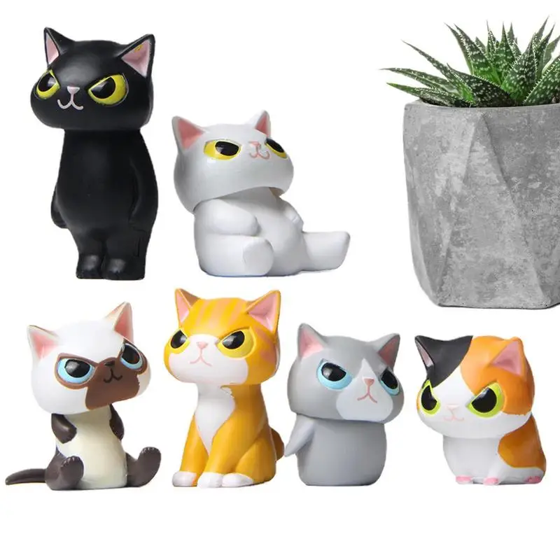 Kitten Pretend Play Animal Statues Set Landscape Architecture Figurines Potted Plants Decor Cat Figurines Office Tabletop Decor
Kitten Pretend Play Animal Statues Set Landscape Architecture Figurines Potted Plants Decor Cat Figurines Office Tabletop Decor