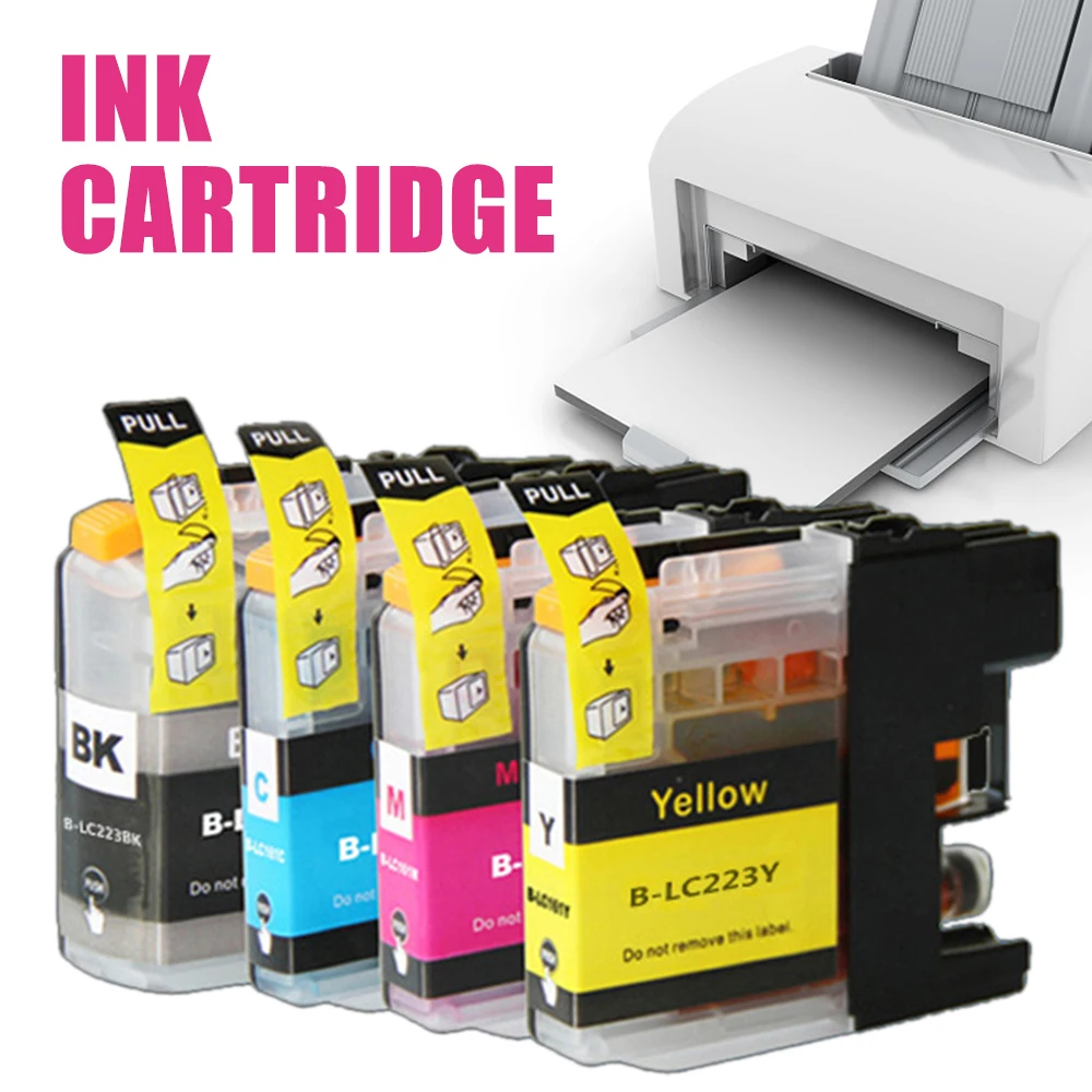 Replace For Brother LC223 Ink Cartridge For Brtoher DCP-J4120DW/MFC-J4420DW/MFC-J4620DW/MFC-J4625DW/MFC-J5320DW/MFC-J5620DW
Replace For Brother LC223 Ink Cartridge For Brtoher DCP-J4120DW/MFC-J4420DW/MFC-J4620DW/MFC-J4625DW/MFC-J5320DW/MFC-J5620DW