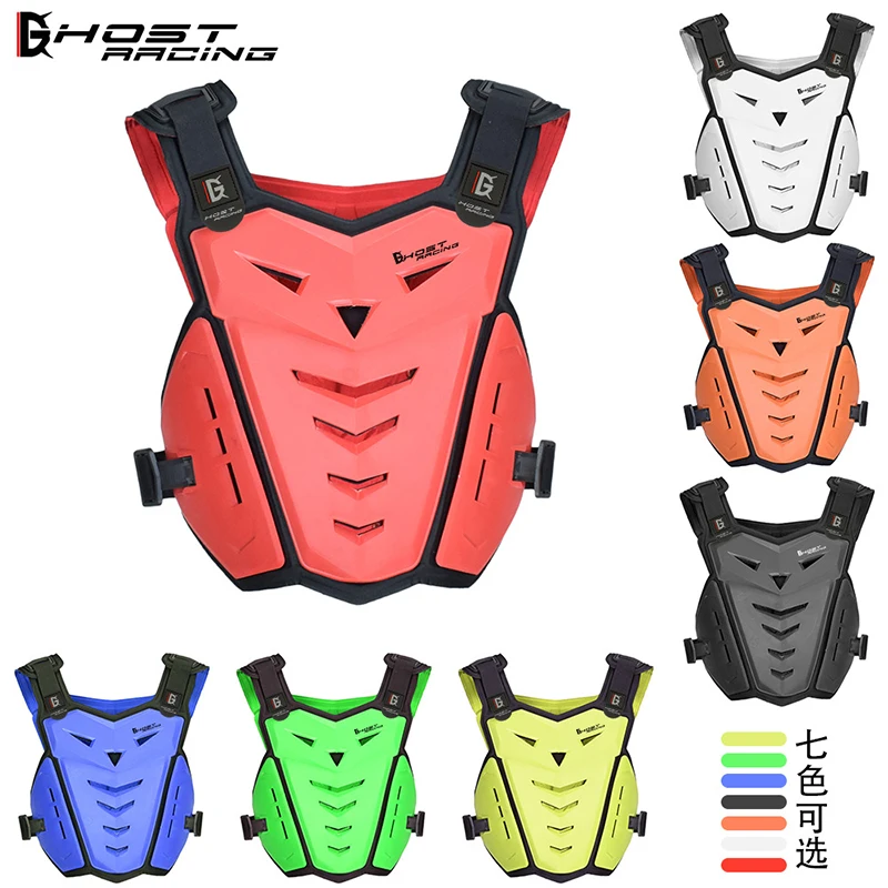 GHOST RACING Motorcycle Body Armor Motorcycle Jacket Motocross Vest Back Chest Protector Off-Road Dirt Bike Protective Gear
GHOST RACING Motorcycle Body Armor Motorcycle Jacket Motocross Vest Back Chest Protector Off-Road Dirt Bike Protective Gear
