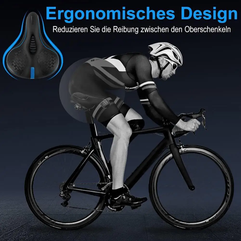 Bike Seat Easy Installation Thickened Comfortable Sit Non-slip Mountain Bike Saddle Cycling Supply
Bike Seat Easy Installation Thickened Comfortable Sit Non-slip Mountain Bike Saddle Cycling Supply