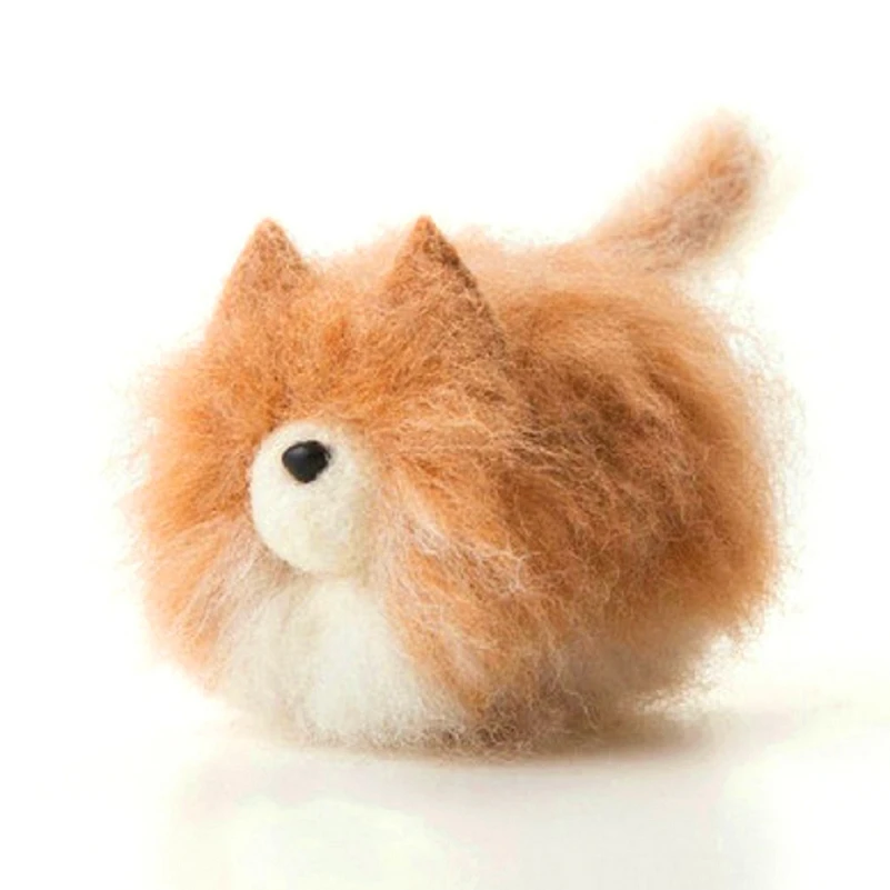 Needle Felting Kits Faceless Dog for Beginners, Unfinished Wool Felting Material Handmade Felting Gift English Instructions (I)
Needle Felting Kits Faceless Dog for Beginners, Unfinished Wool Felting Material Handmade Felting Gift English Instructions (I)