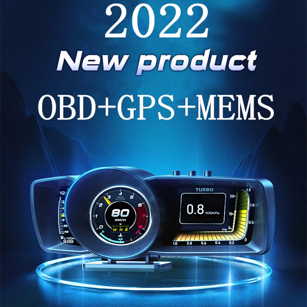 A600 Smart Gauge Display HUD Head Up Display Car Speed Windshield Projector Auto Electronics Shift Reminder Water Temp KM/H
A600 Smart Gauge Display HUD Head Up Display Car Speed Windshield Projector Auto Electronics Shift Reminder Water Temp KM/H