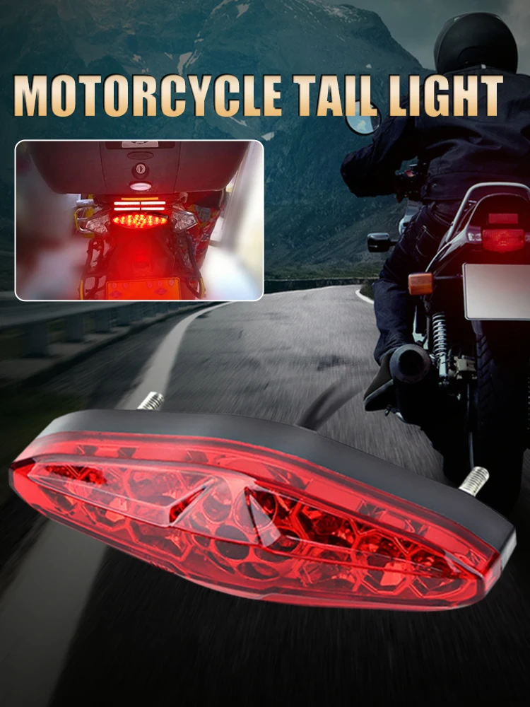 Motorcycle LED Taillight Brake Light 12V Retro Rear Light Running Light for Suzuki ATV LTZ King Quad Runner DR DRZ 650 400 LT
Motorcycle LED Taillight Brake Light 12V Retro Rear Light Running Light for Suzuki ATV LTZ King Quad Runner DR DRZ 650 400 LT