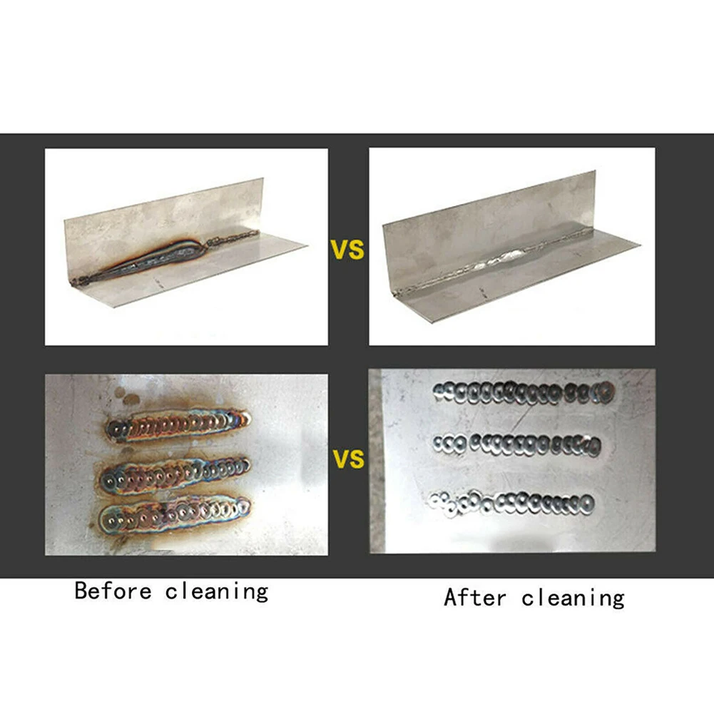 Polisher Cleaner M6 Welding Brush With Silicone Sleeve 3.15 Inches Bristle Seam Cleaning Effectively Clean Weld Bead
Polisher Cleaner M6 Welding Brush With Silicone Sleeve 3.15 Inches Bristle Seam Cleaning Effectively Clean Weld Bead
