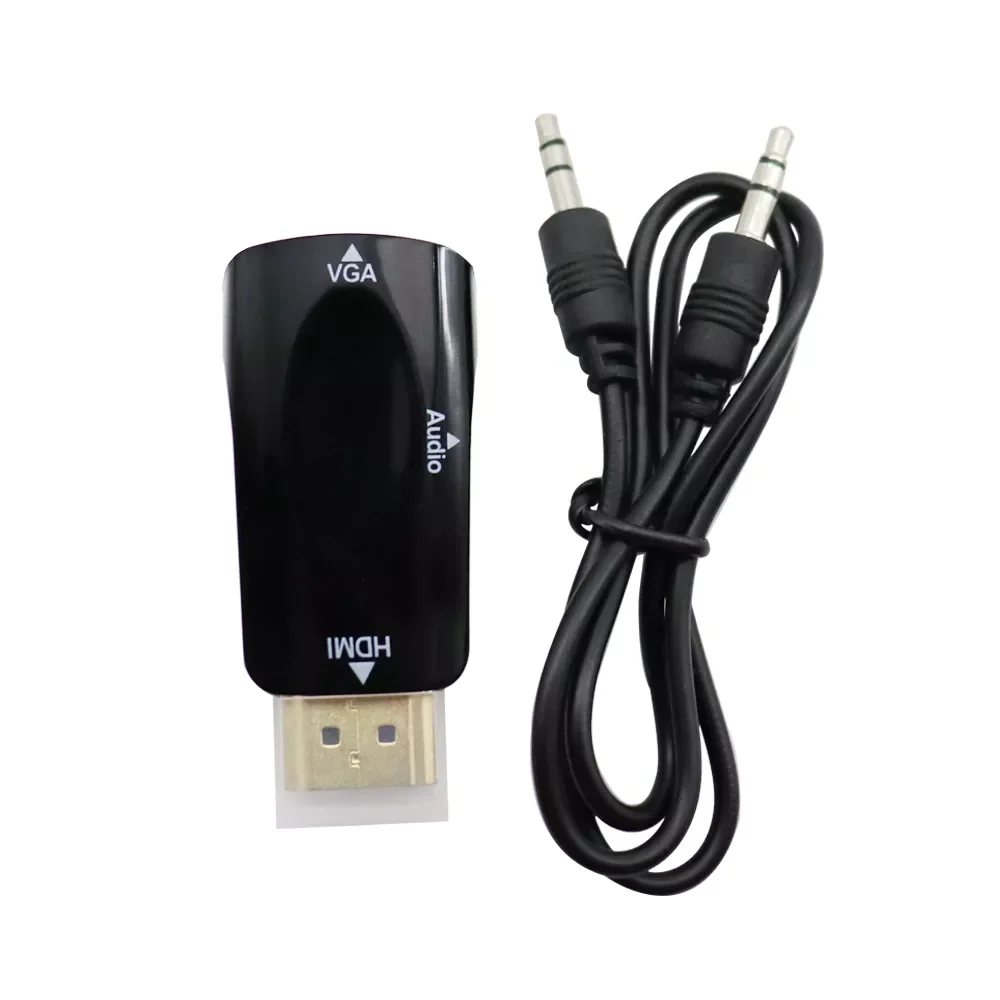 HDMI-compatible to VGA Female Adapter Audio Cable Converter FHD 1080P 720P 480P For PC Laptop Box Computer Display Projector
HDMI-compatible to VGA Female Adapter Audio Cable Converter FHD 1080P 720P 480P For PC Laptop Box Computer Display Projector