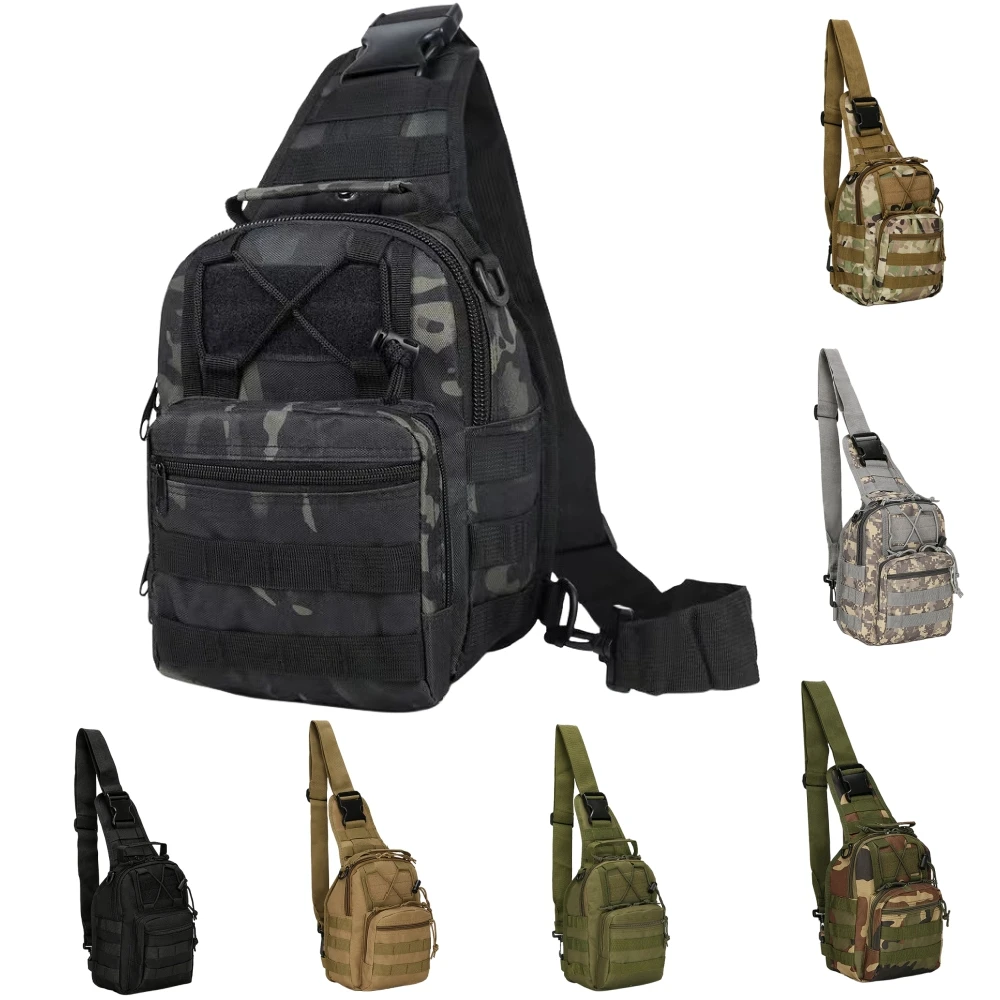 Outdoor Military Tactical Sling Sport Travel Chest Bag Shoulder Bag For Men Women Crossbody Bags Hiking Camping Equipment
Outdoor Military Tactical Sling Sport Travel Chest Bag Shoulder Bag For Men Women Crossbody Bags Hiking Camping Equipment