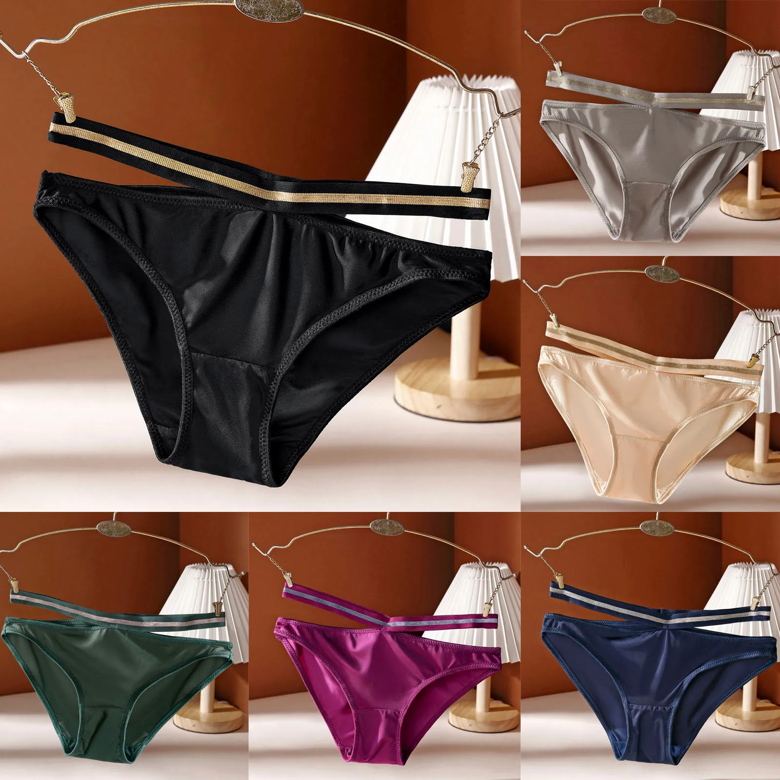 Splicing Hollow Hollow Sexy Womens Sports Cotton Panties Panties Panties Breathable Out Lounge Sets for Women
Splicing Hollow Hollow Sexy Womens Sports Cotton Panties Panties Panties Breathable Out Lounge Sets for Women