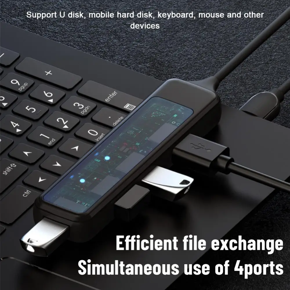 2023 Multifunctional Usb-c 3.0 Hub Splitter Usb Multiport Hub Type-c Docking Station High Speed With Sd / Tf Card Reader Stable
2023 Multifunctional Usb-c 3.0 Hub Splitter Usb Multiport Hub Type-c Docking Station High Speed With Sd / Tf Card Reader Stable