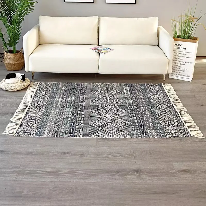 Retro rug tassels carpet hand woven floor pad Morocco Living room rugs bedroom Carpets door Mat Chair Foot Mat Yoga Bath Mats
Retro rug tassels carpet hand woven floor pad Morocco Living room rugs bedroom Carpets door Mat Chair Foot Mat Yoga Bath Mats