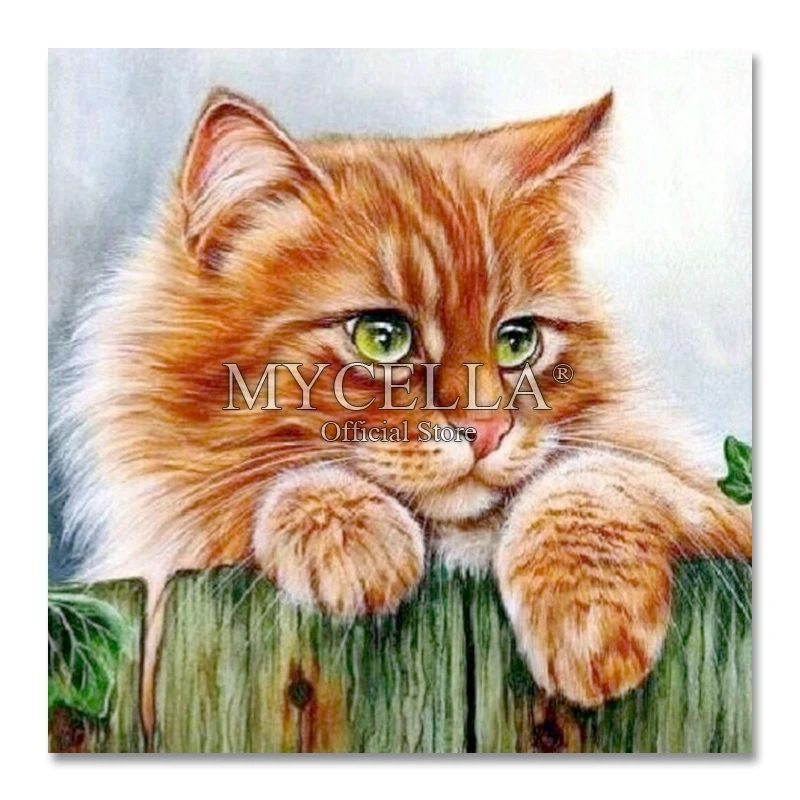 5D DIY Diamond Painting Cute Cartoon Cat Embroidery Full Square Diamond Rhinestone Mosaic Cross Stitch Art Home Decorative Gift
5D DIY Diamond Painting Cute Cartoon Cat Embroidery Full Square Diamond Rhinestone Mosaic Cross Stitch Art Home Decorative Gift